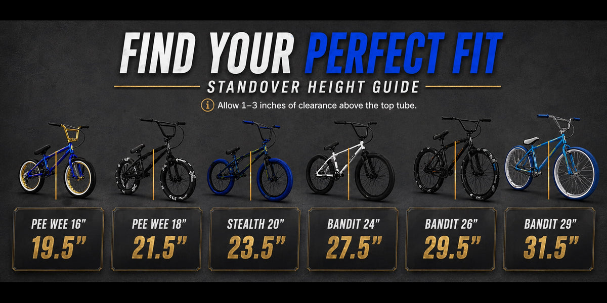 Elite BMX Bicycle 20” Freestyle Bike - Stealth Black Ideal for Ages 7 to 18 Years