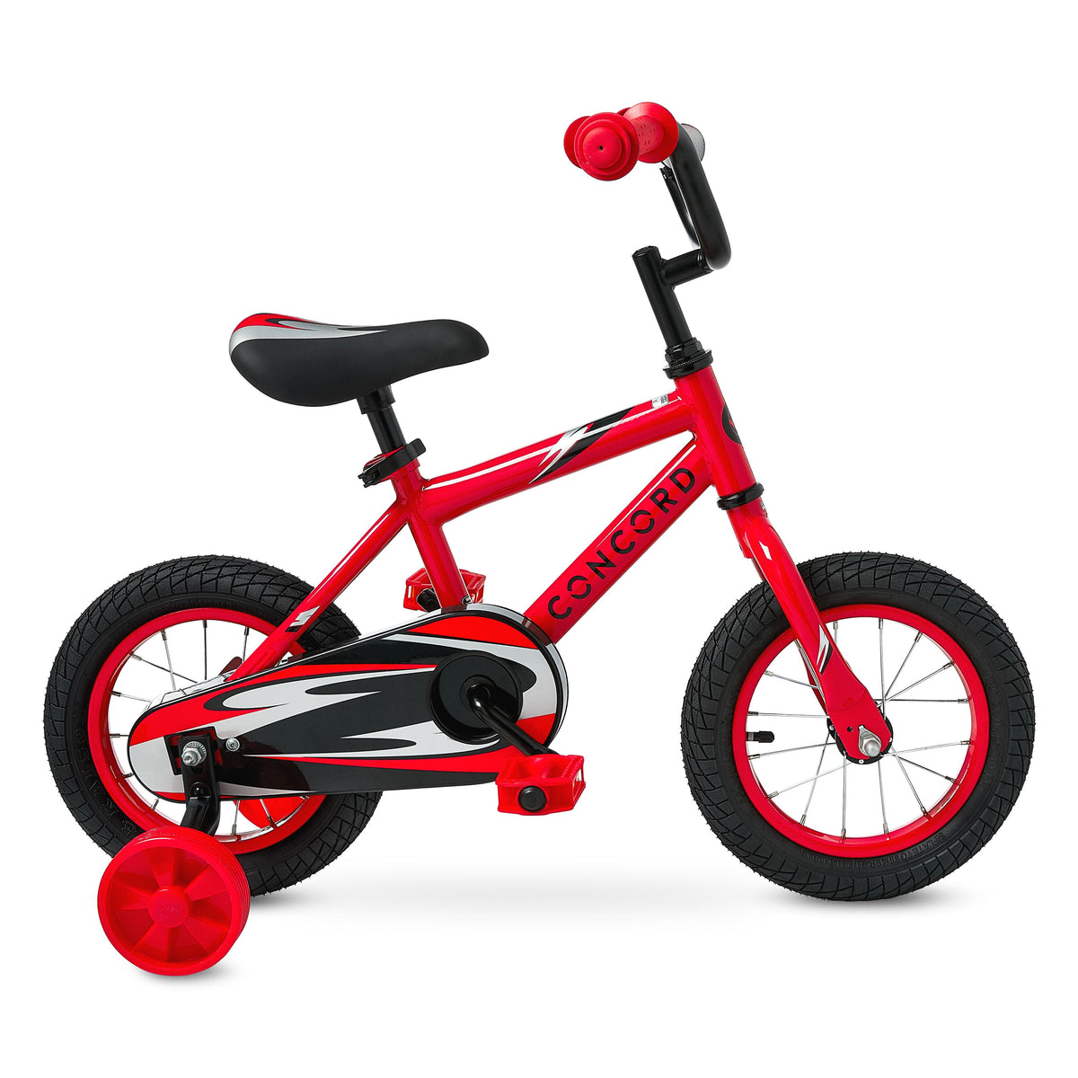 Concord Kids' Bike 12-Inch Red for Riders 37-42 Inches Tall, Ages 3-5