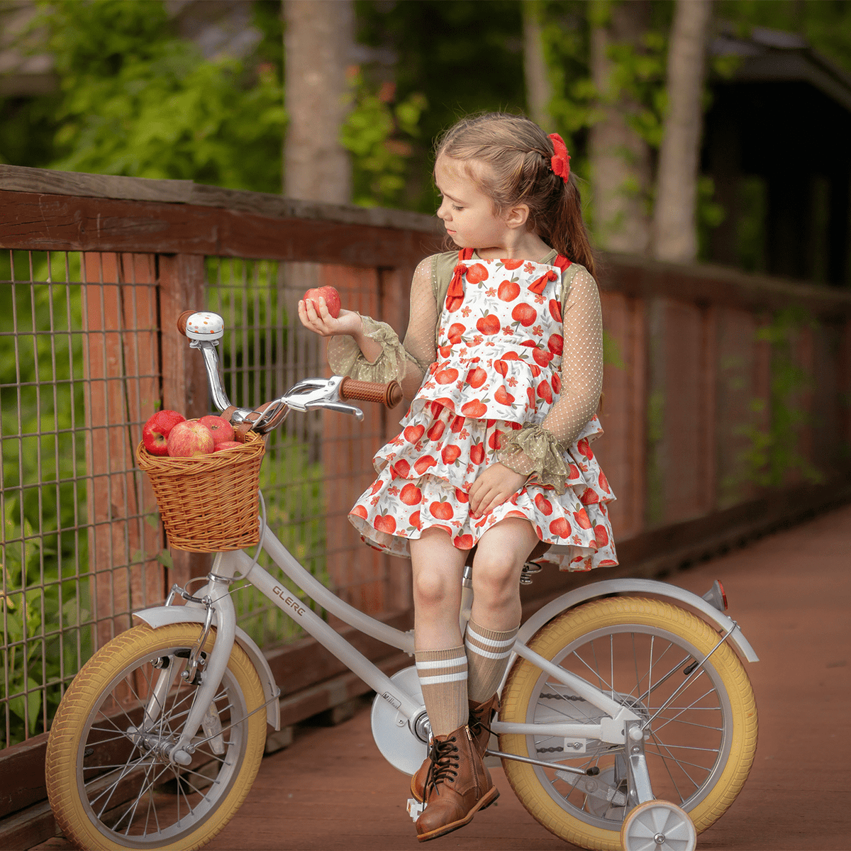 Glerc Little Molly 20 inch Kids Girls Bike for 7-13 Years Old Child,gifts, Mint Green