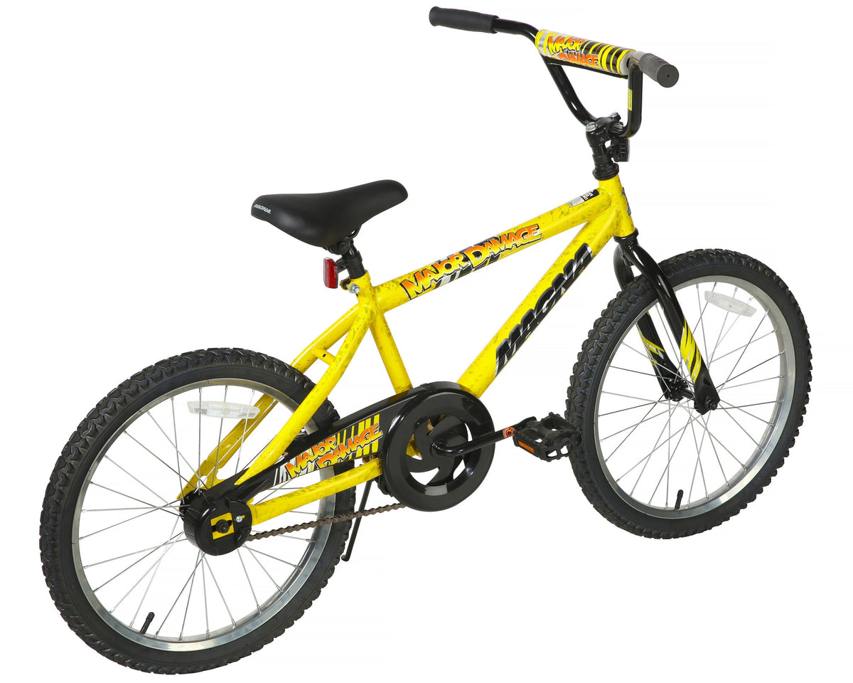 Dynacraft Magna Major Damage Kids 16" Bike with Removable Training Wheels