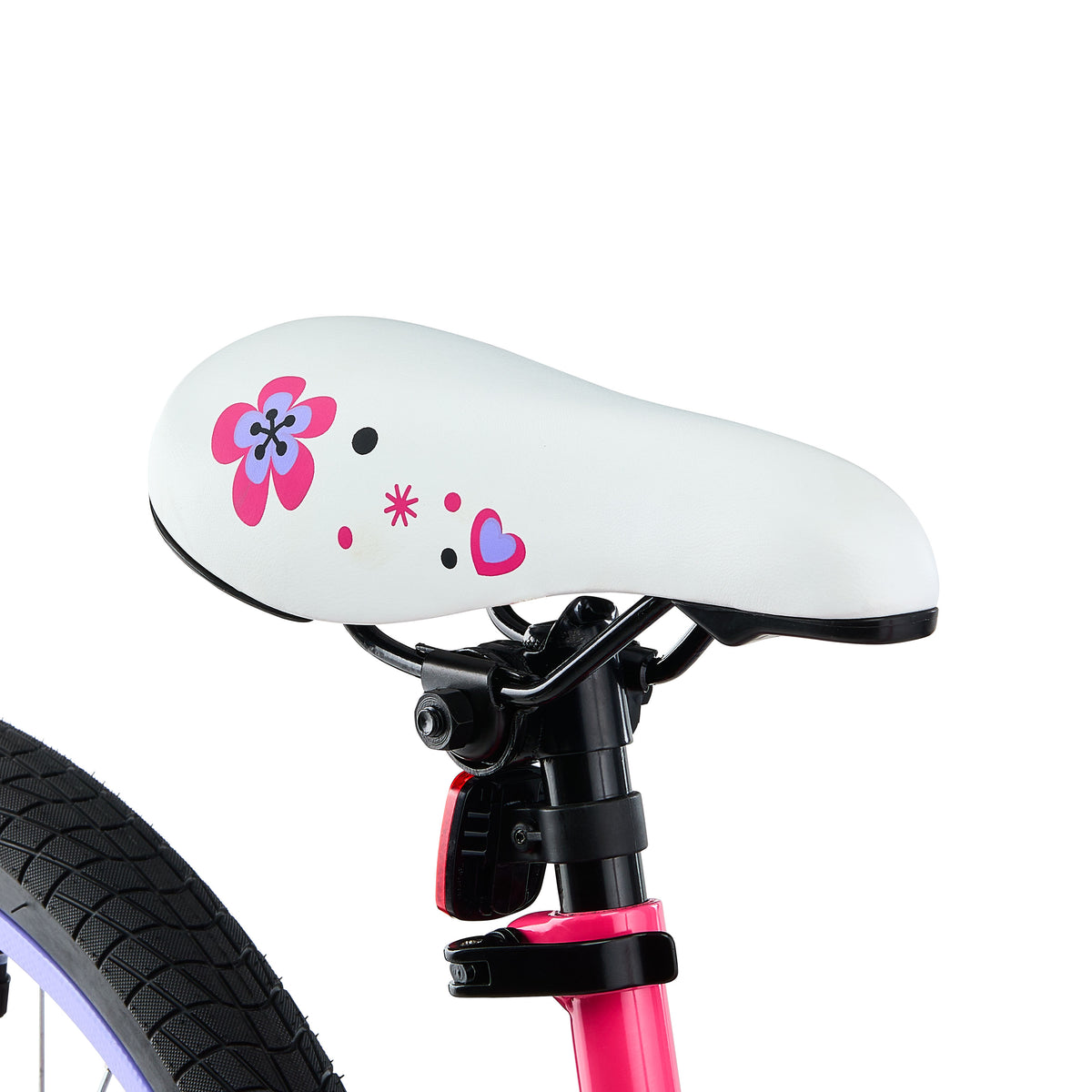 Concord 20 Inch Kids' Bike, Pink and Purple, Unisex, Fits Riders 44 to 56 Inches Tall