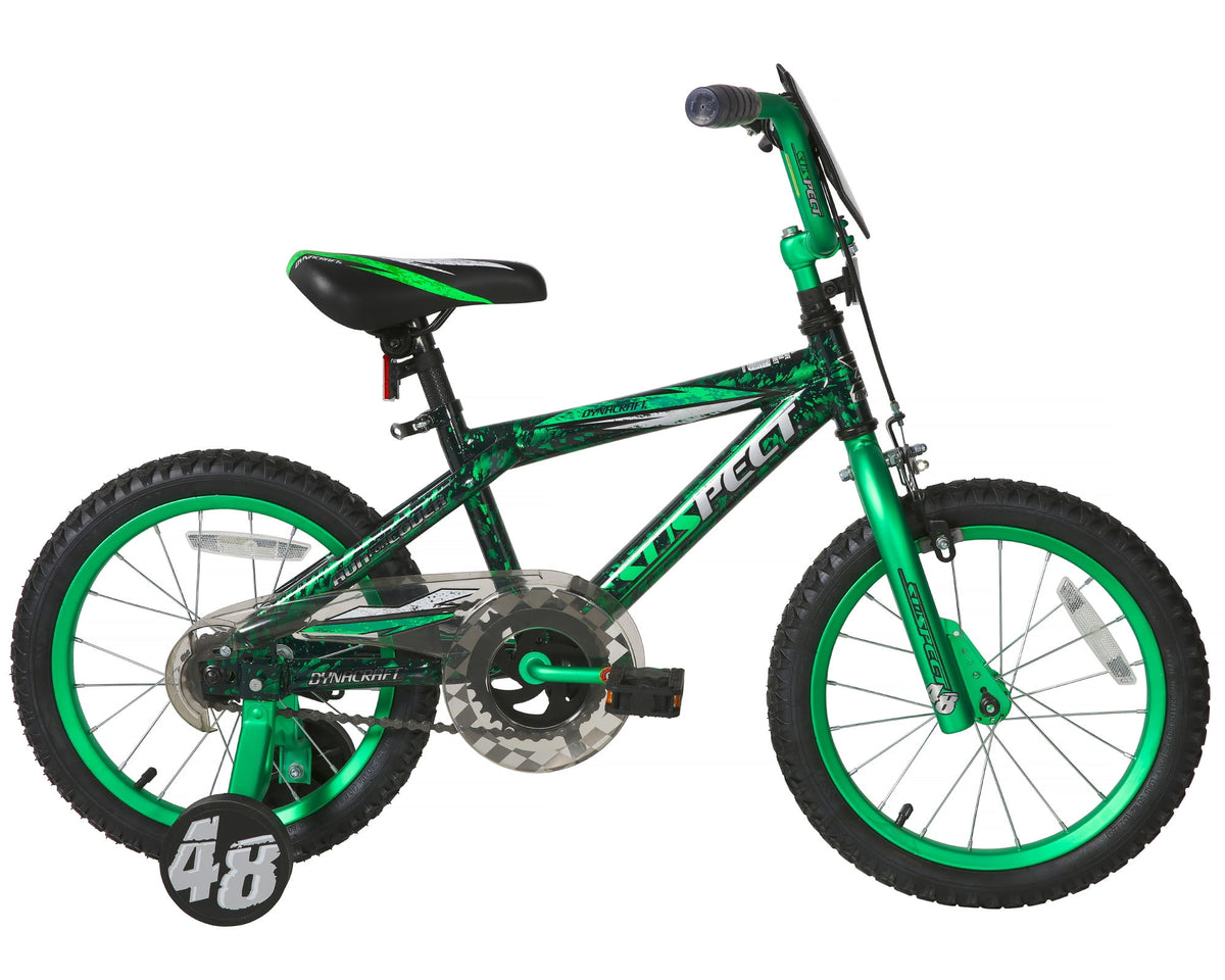 Dynacraft 16 Inch Suspect Boys BMX Bike for Child 5-7 Years