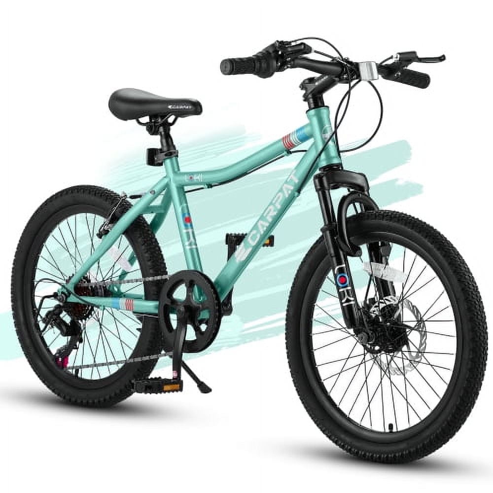 Ambifirner 20" City Bike with Adjustable Saddle & Kickstand Steel Frame