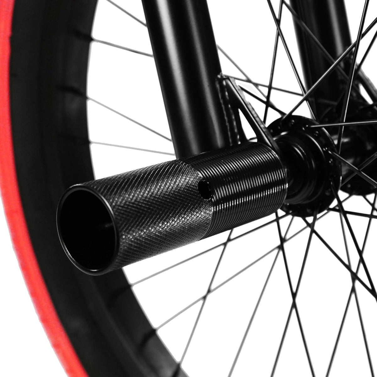 Elite BMX Bicycle 20” Freestyle Bike - Stealth Black Ideal for Ages 7 to 18 Years