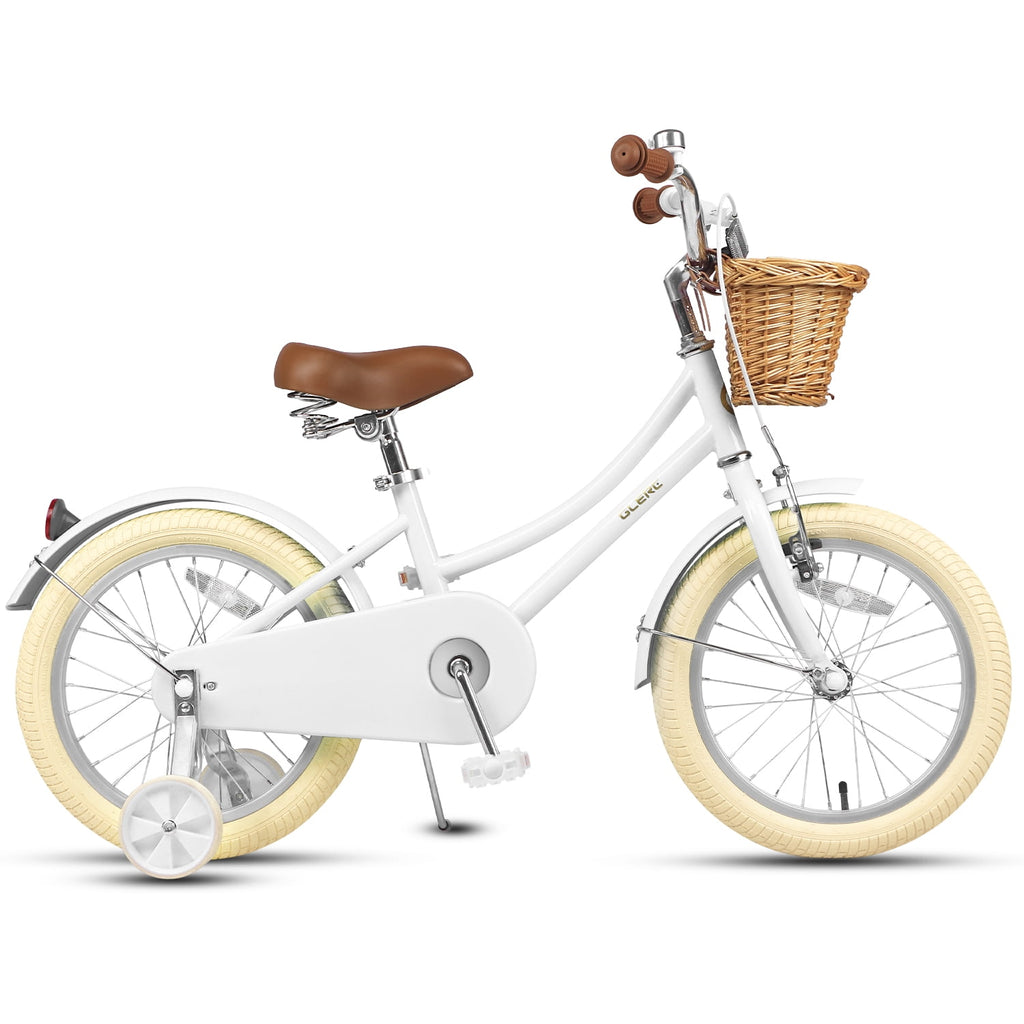 Glerc Little Molly 20 inch Kids Girls Bike for 7-13 Years Old Child,gifts, Mint Green