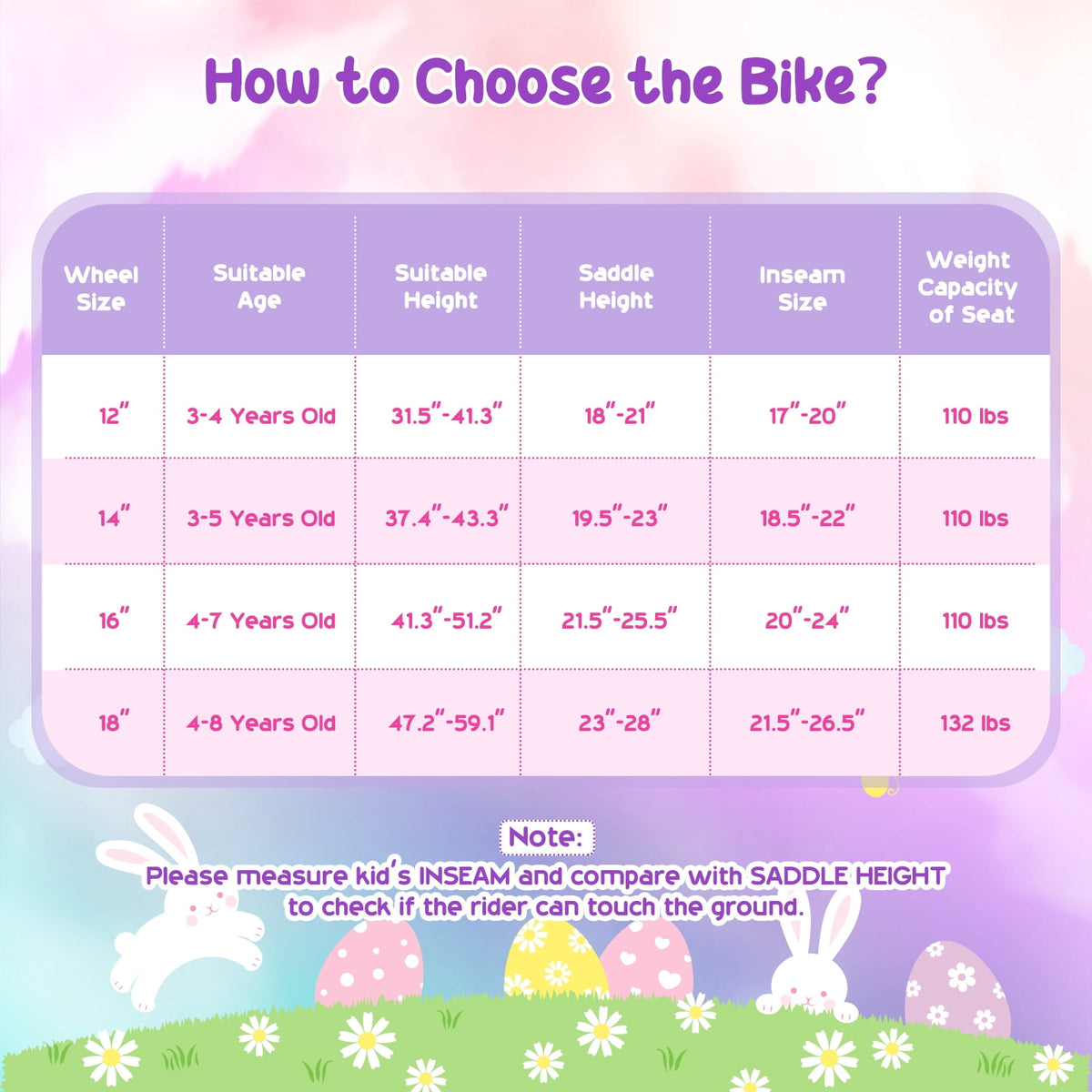 Costway 18 Inches Girls Bike with Front Bag, Children Training Bicycle for 4-8 Years Old Pink