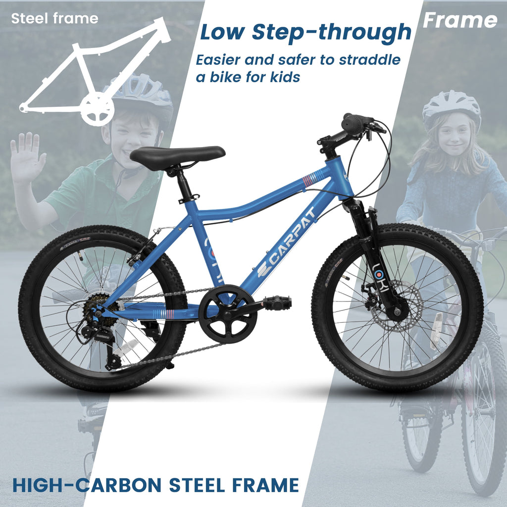 Ecarpat Kids' Bicycles 20 inch Kids Mountain Bike for Ages 8-12