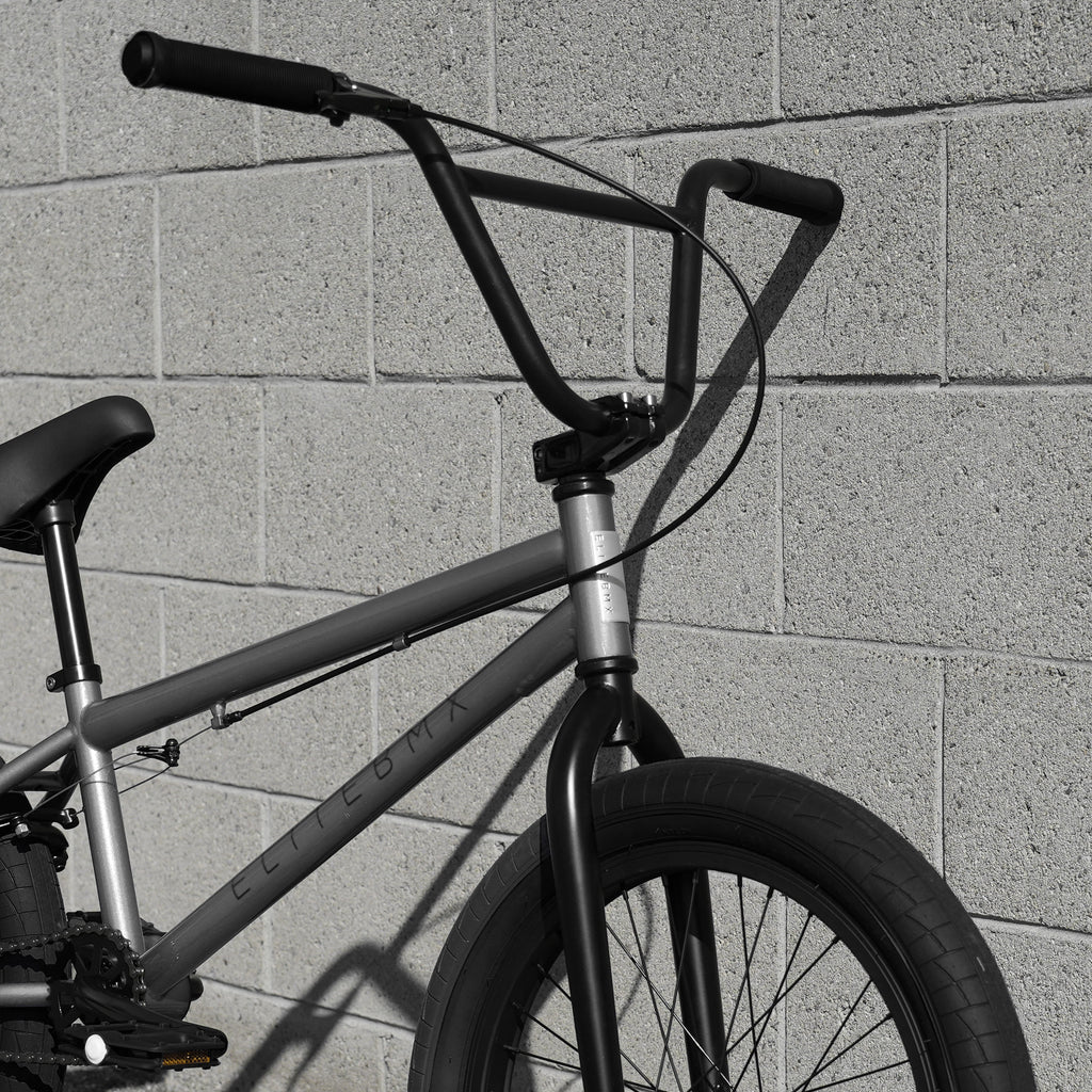 Elite BMX Bicycle 20” Freestyle Bike - Stealth Black Ideal for Ages 7 to 18 Years