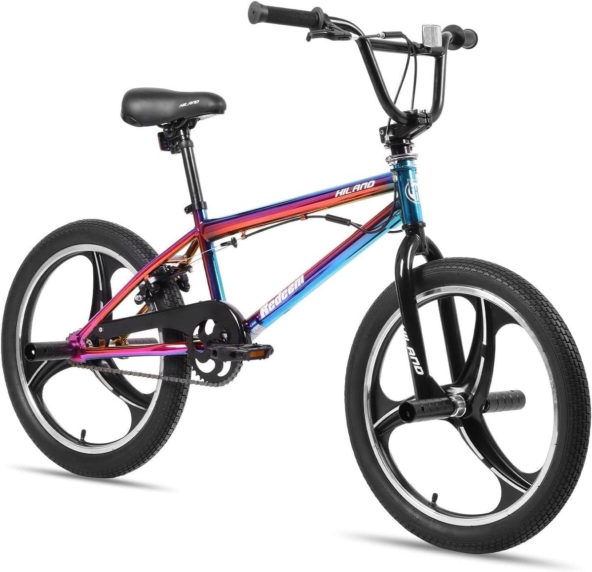 Hiland 20 Inch Boys' or Girls' BMX Bike, Kids' Bicycle