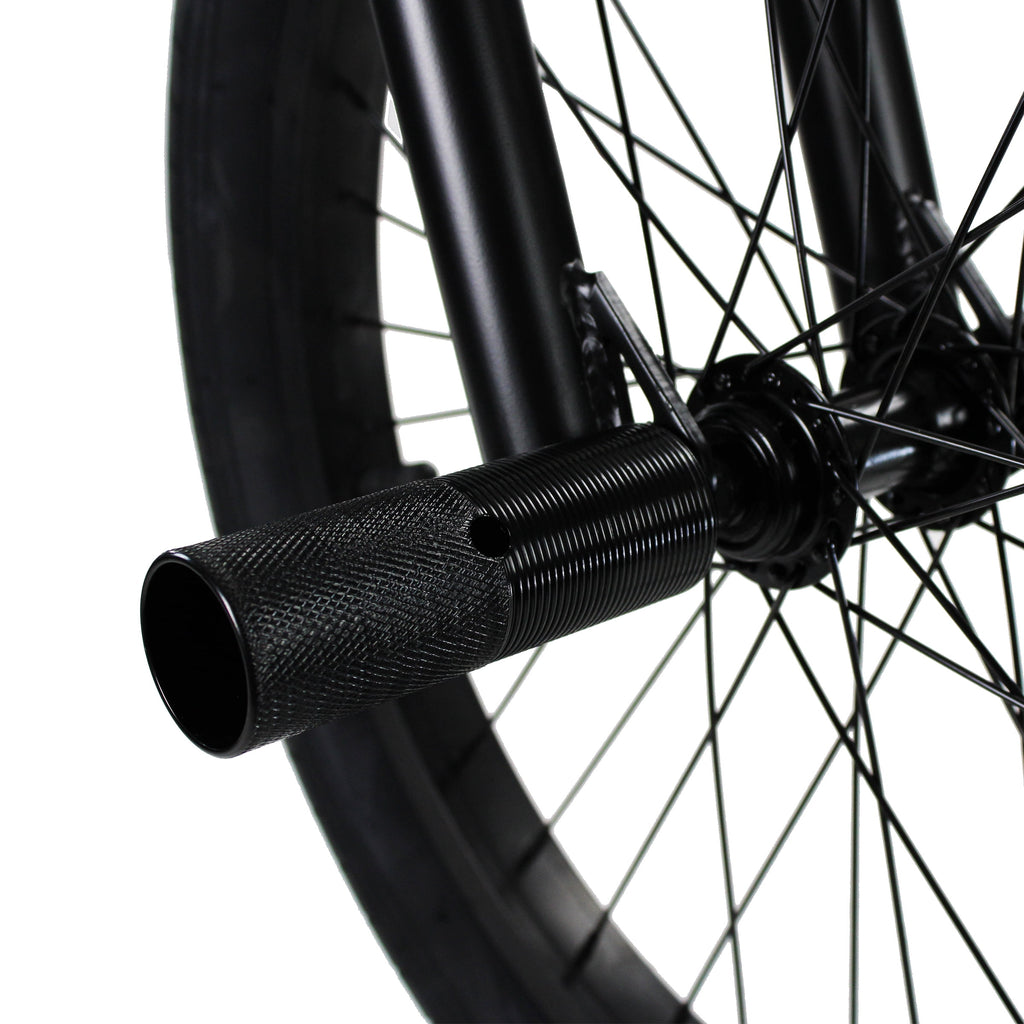 Elite BMX Bicycle 20” Freestyle Bike - Stealth Black Ideal for Ages 7 to 18 Years