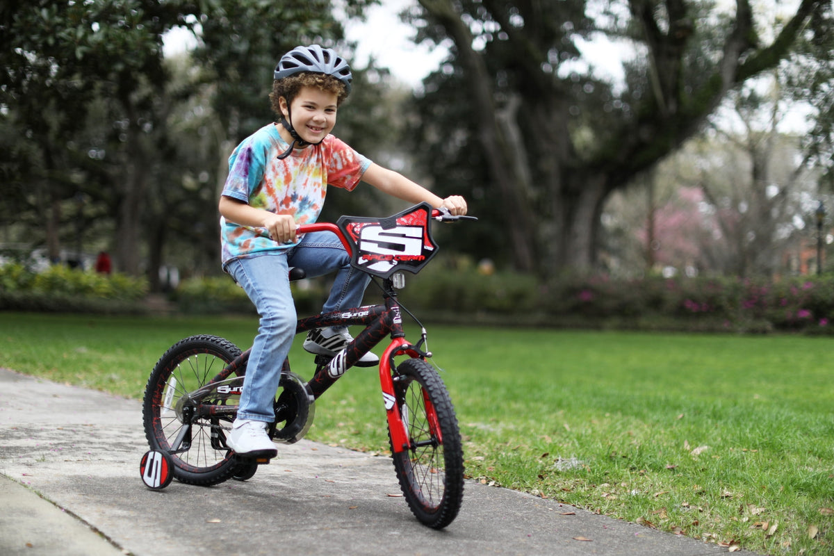 Dynacraft Surge Boys 18" BMX Bike, For Kids Age 6-9 Years, Green