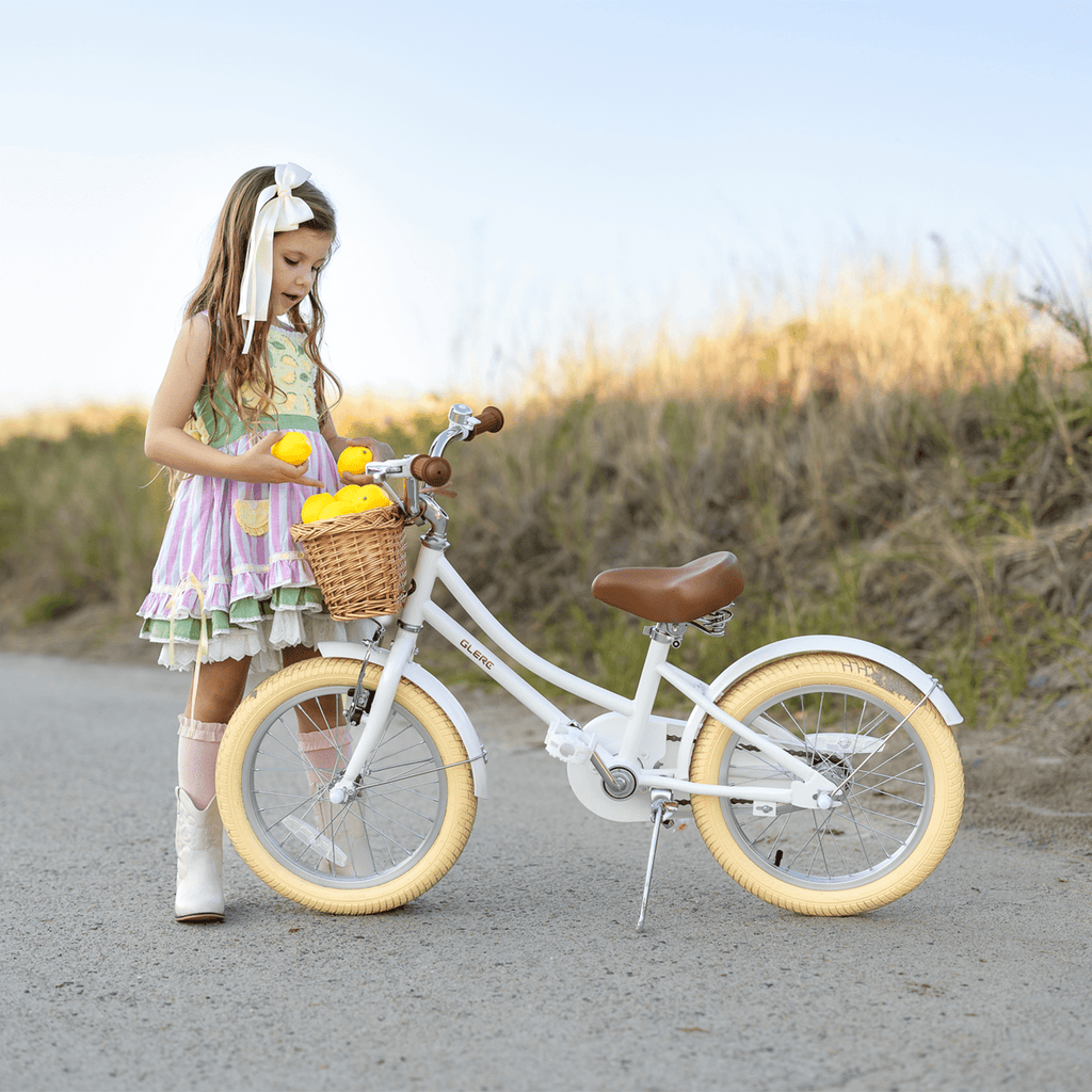 Glerc Little Molly 20 inch Kids Girls Bike for 7-13 Years Old Child,gifts, Mint Green