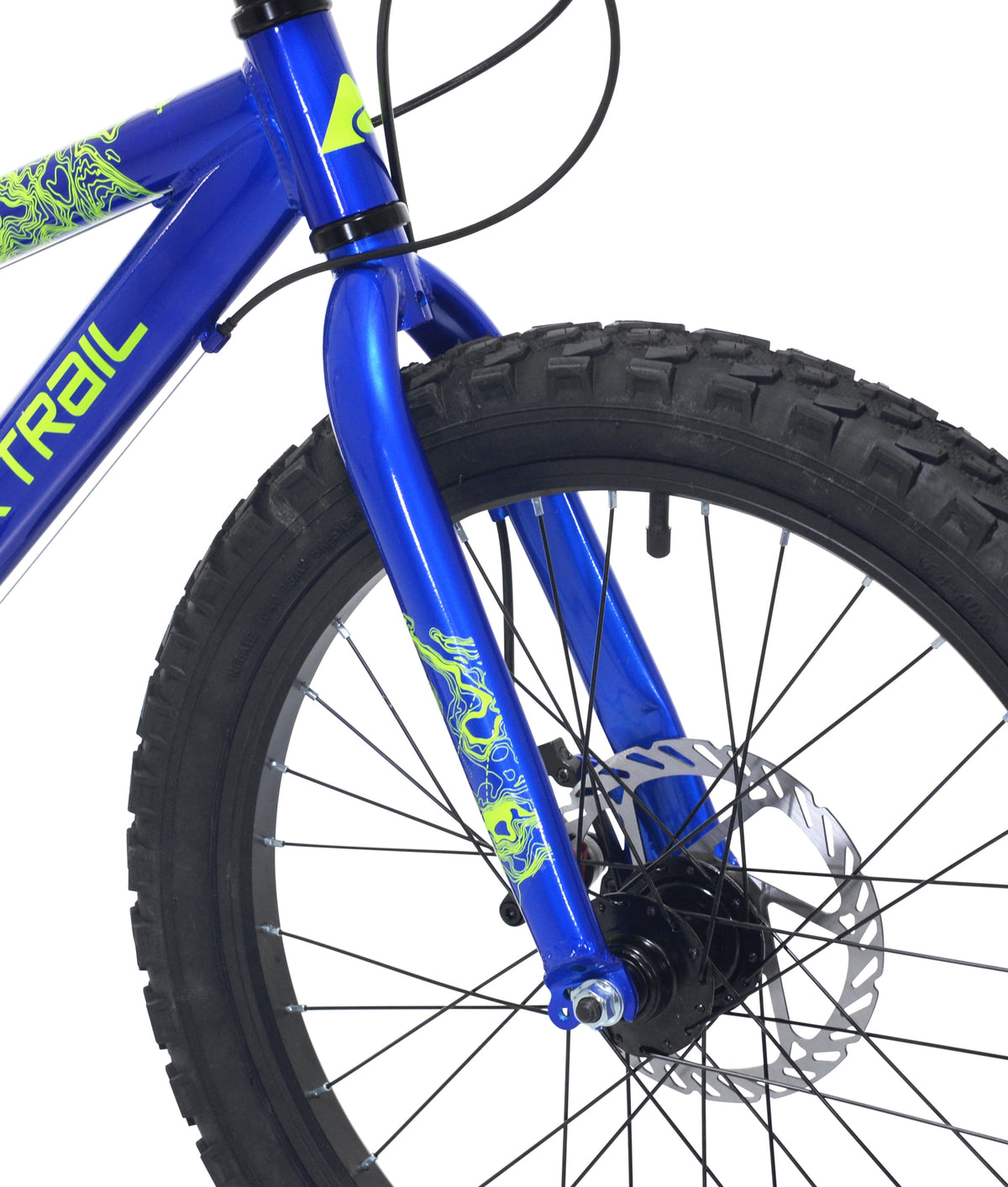 Ozark Trail 20 in Mountain Bicycle, 7-Speed, Small frame, Fits Riders 3 ft 11 in-4 ft 4 in, Child, Unisex, Blue