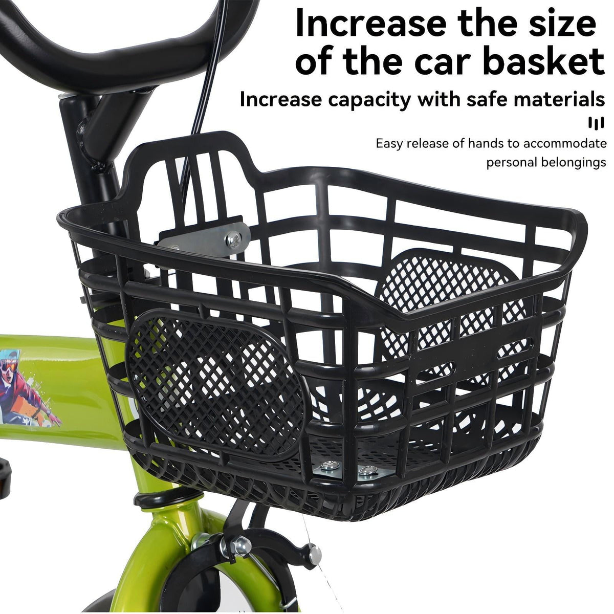 Aukfa 18-Inch Kids Bike for Boys & Girls Ages 5-10,Balance Bikewith Training Wheels, Coaster Brake & Front V-Brake,Pink