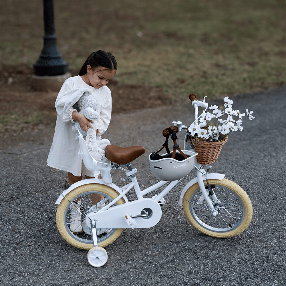 Glerc Little Molly 20 inch Kids Girls Bike for 7-13 Years Old Child,gifts, Mint Green