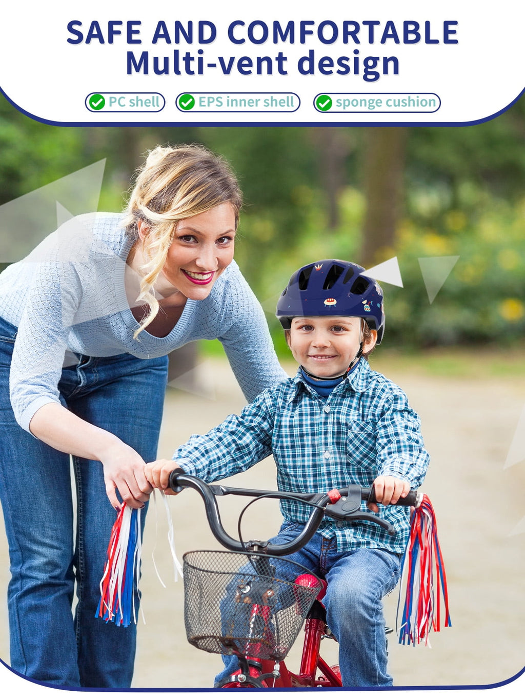 KORIMEFA Kids Bike Helmet Toddler Bicycles Helmets, Multi-Sport Protective Gear Set for 3-5-8-14 Years Boys Girls with Knee Elbow Pads Wrist Guards for Cycling,Skateboarding,Skating Scooter