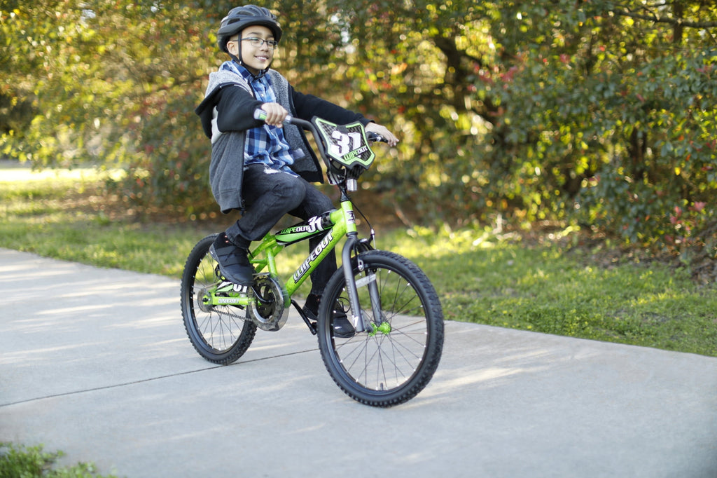 Dynacraft Wipeout Boys 20" BMX Bike, Red, For Kids Age 7-14 Years